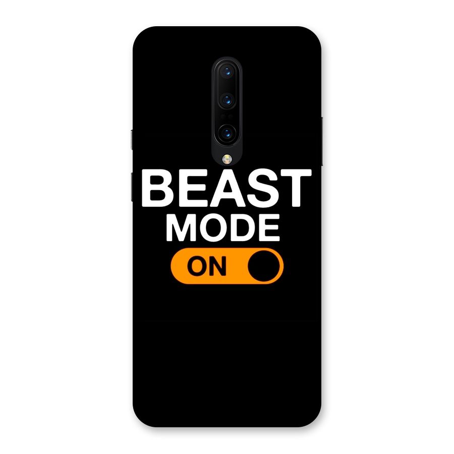 Beast Mode Switched On Back Case for OnePlus 7 Pro