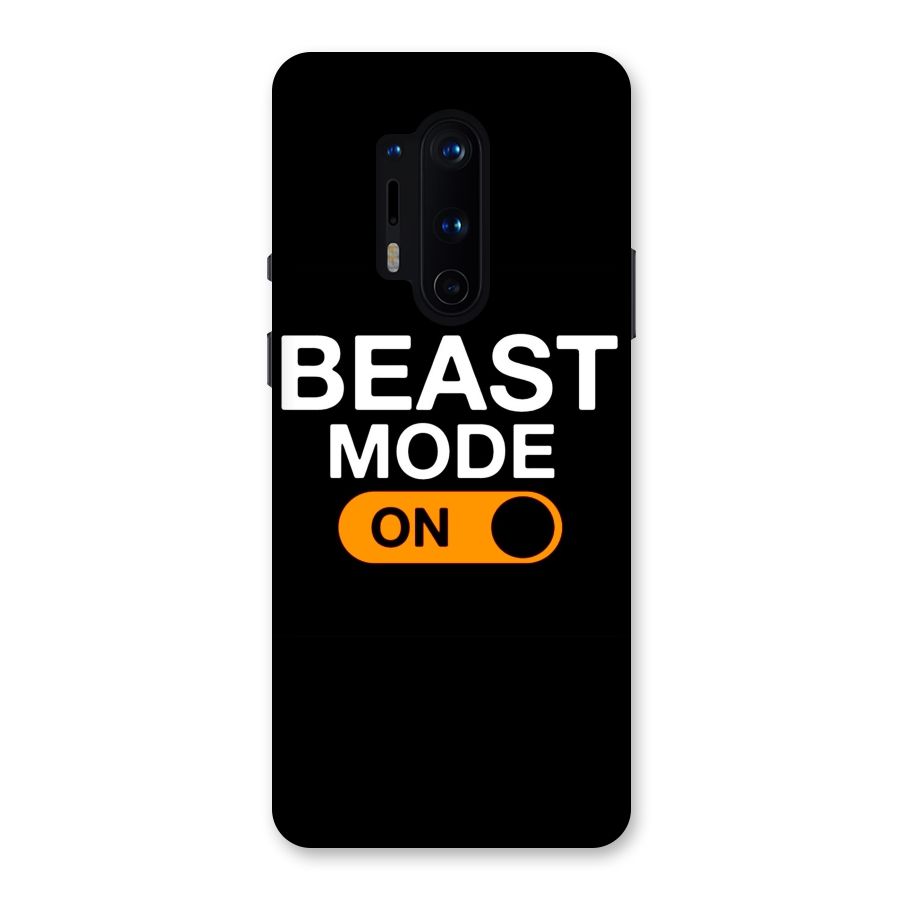 Beast Mode Switched On Back Case for OnePlus 8 Pro