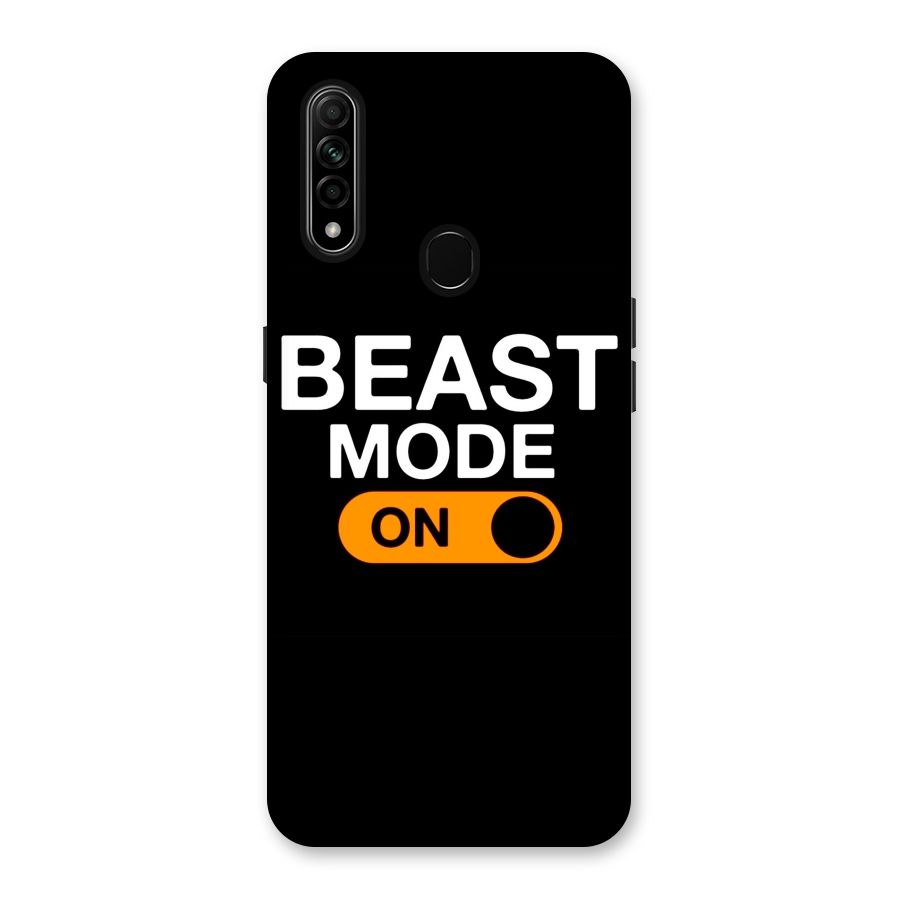 Beast Mode Switched On Back Case for Oppo A31