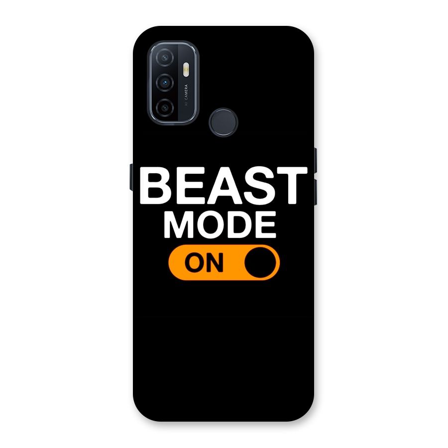 Beast Mode Switched On Back Case for Oppo A32