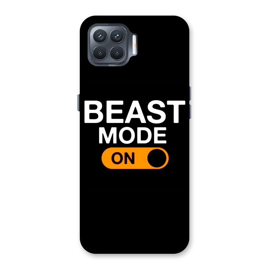 Beast Mode Switched On Back Case for Oppo F17 Pro