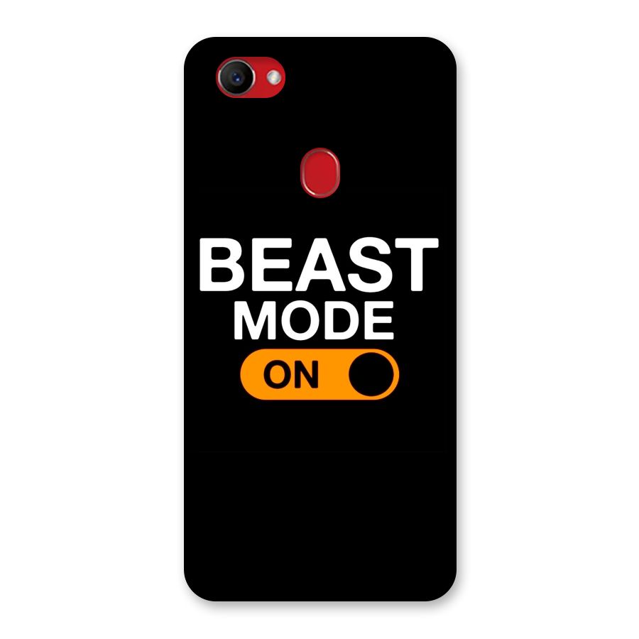 Beast Mode Switched On Back Case for Oppo F7
