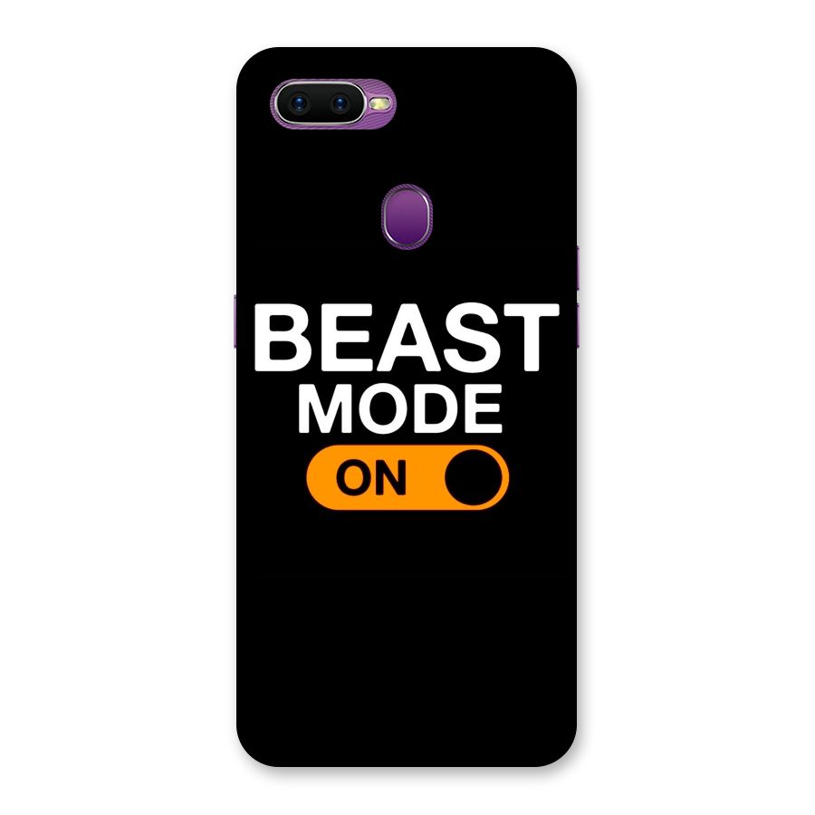 Beast Mode Switched On Back Case for Oppo F9