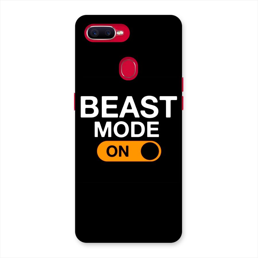 Beast Mode Switched On Back Case for Oppo F9 Pro