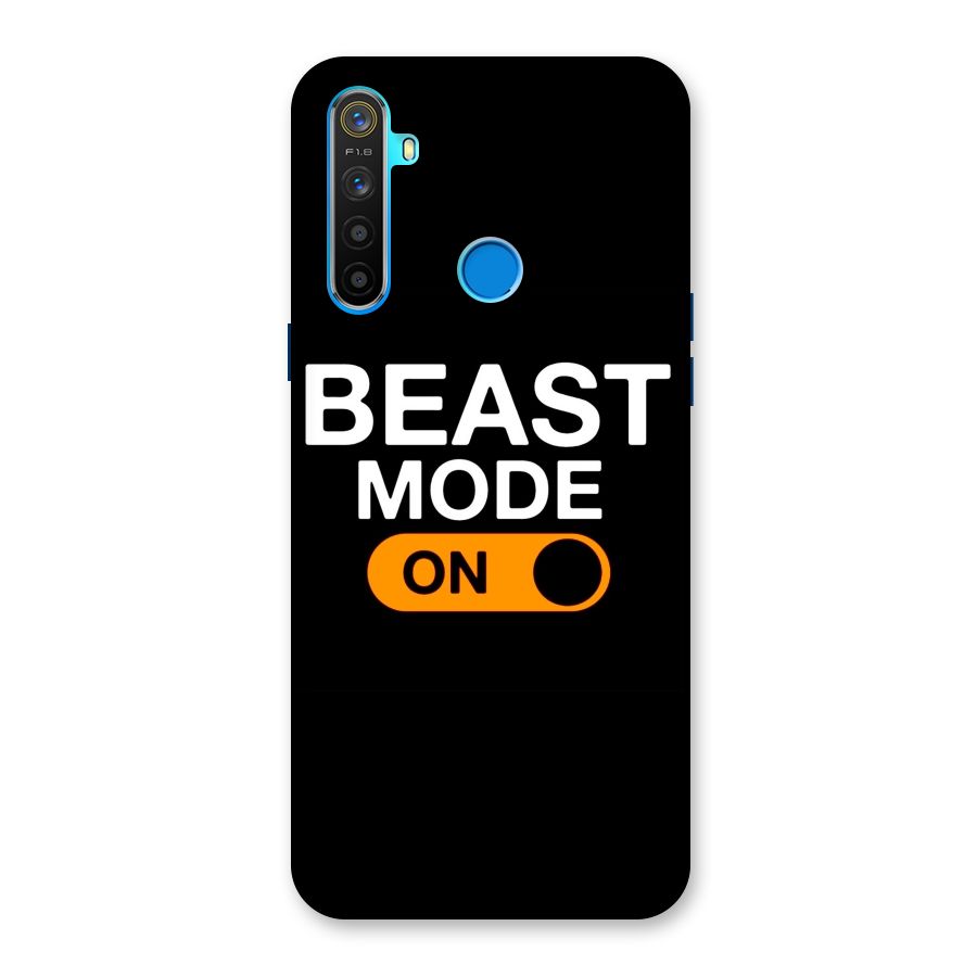 Beast Mode Switched On Back Case for Realme 5