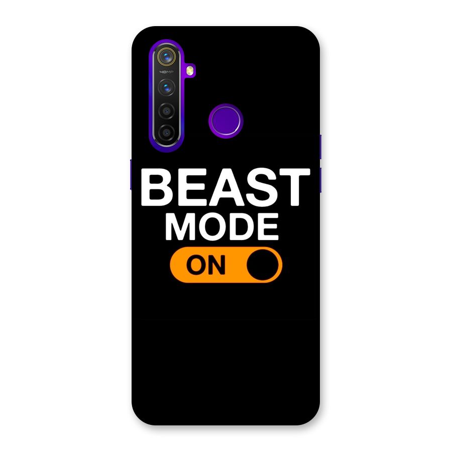 Beast Mode Switched On Back Case for Realme 5 Pro