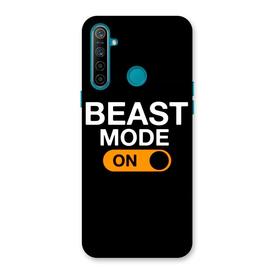 Beast Mode Switched On Back Case for Realme 5i