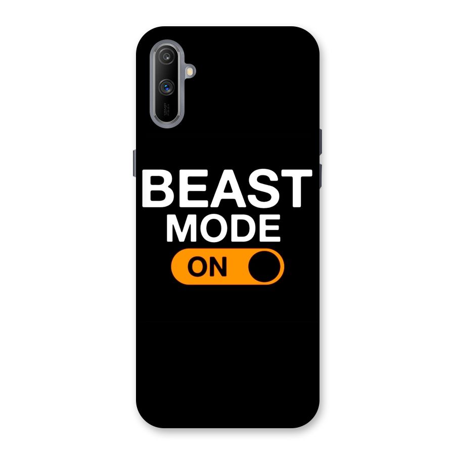 Beast Mode Switched On Back Case for Realme C3