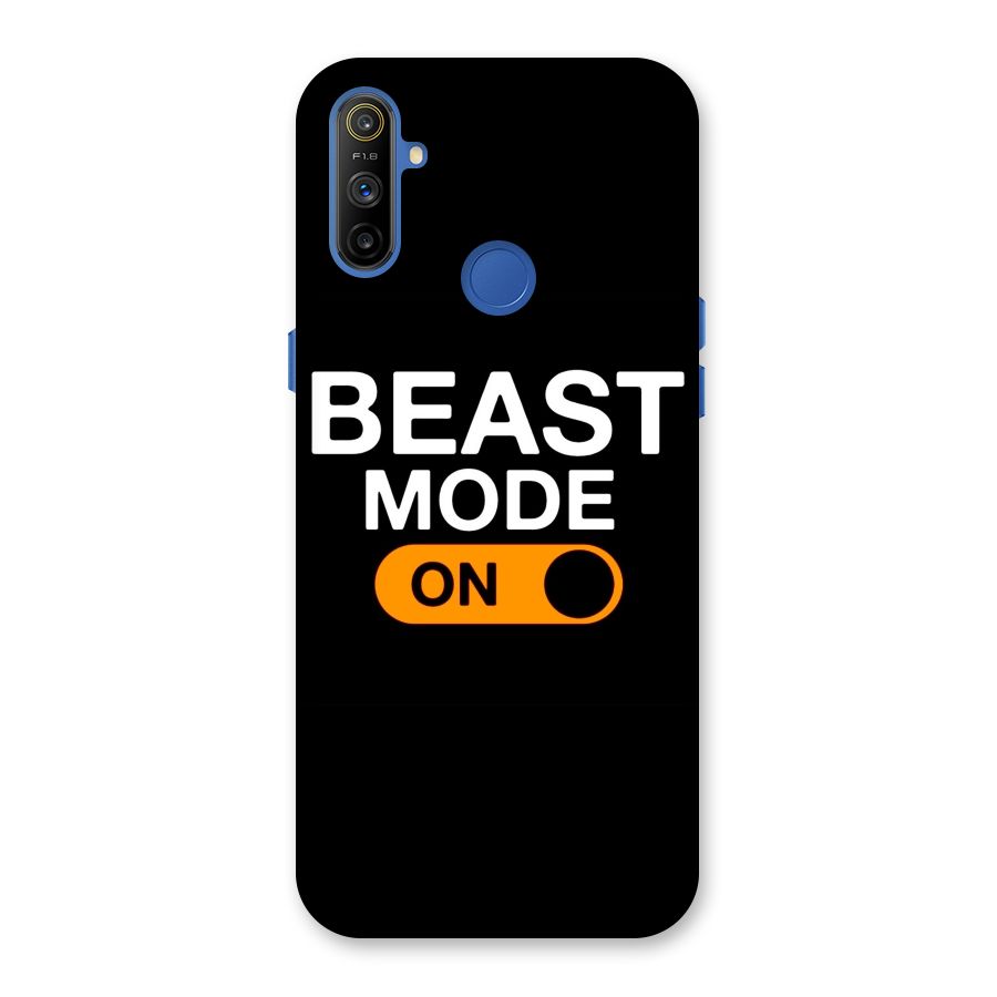 Beast Mode Switched On Back Case for Realme Narzo 10A