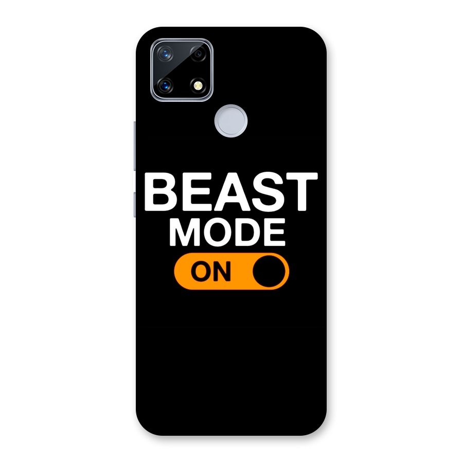 Beast Mode Switched On Back Case for Realme Narzo 20