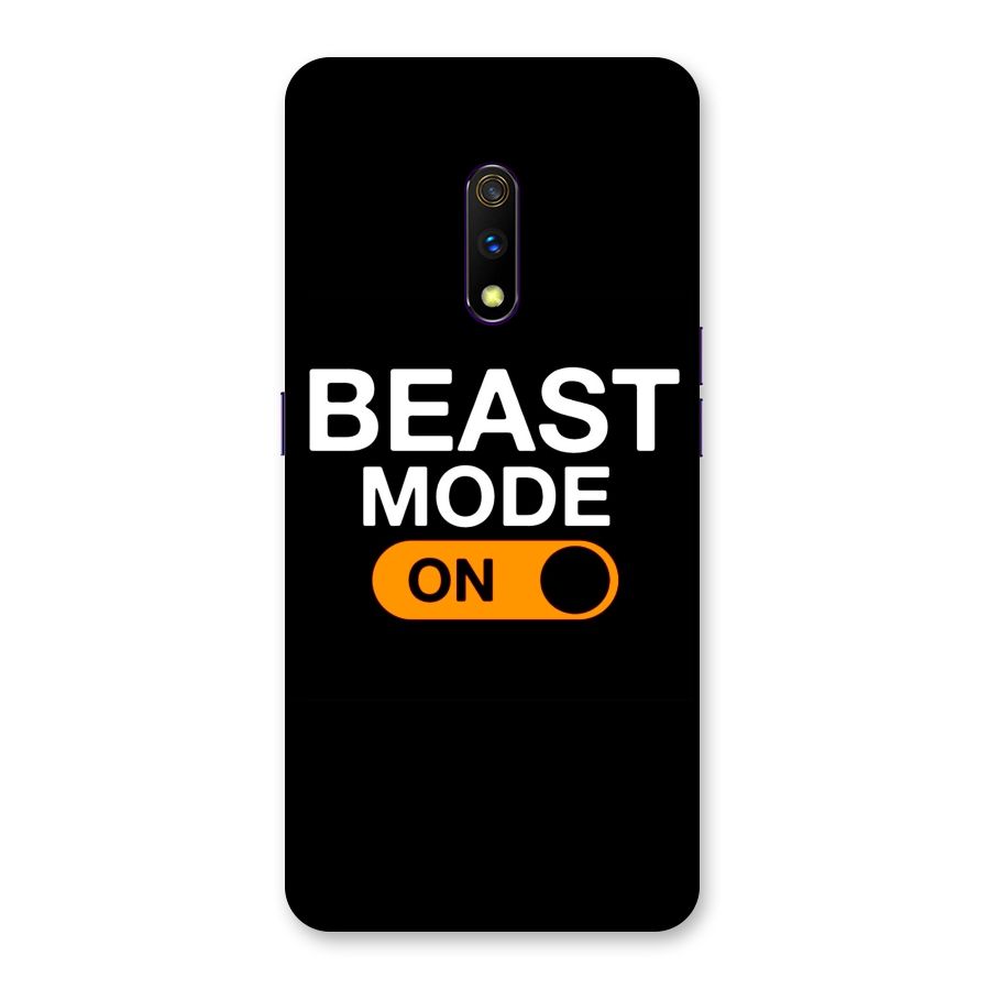 Beast Mode Switched On Back Case for Realme X