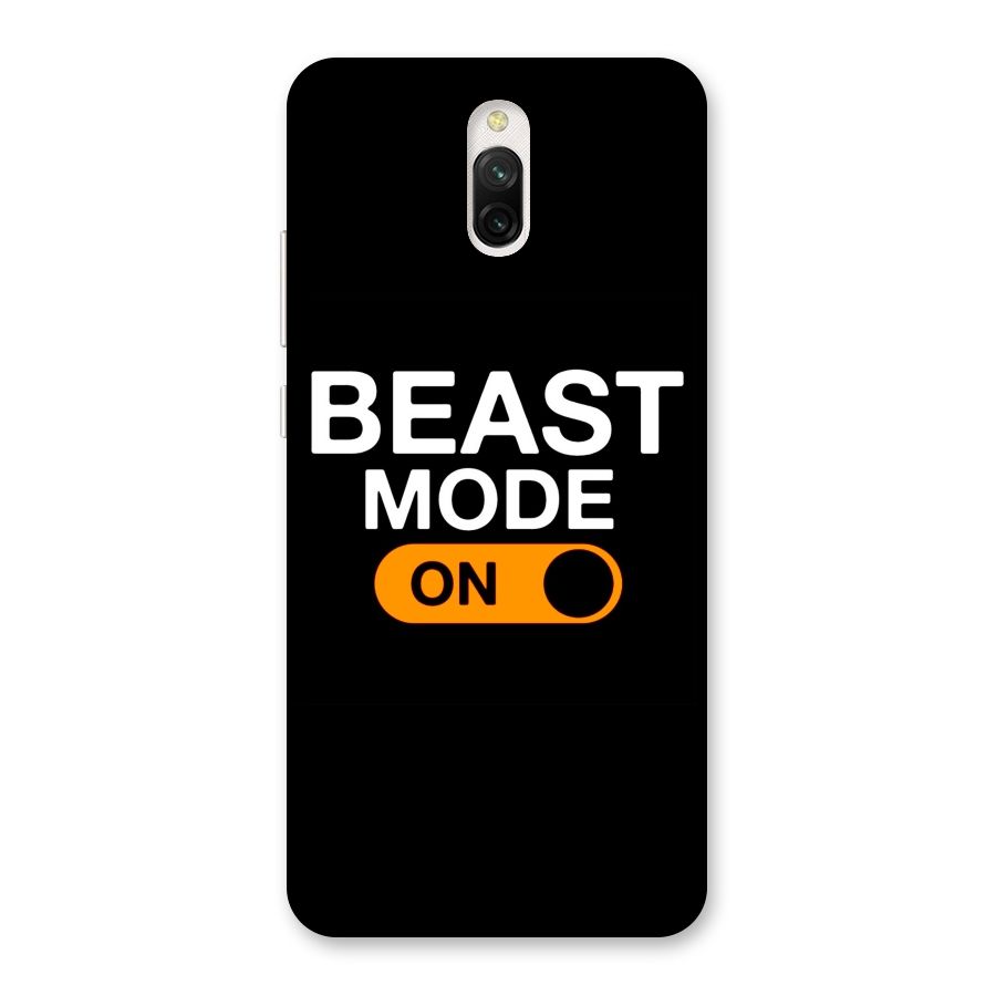 Beast Mode Switched On Back Case for Redmi 8A Dual