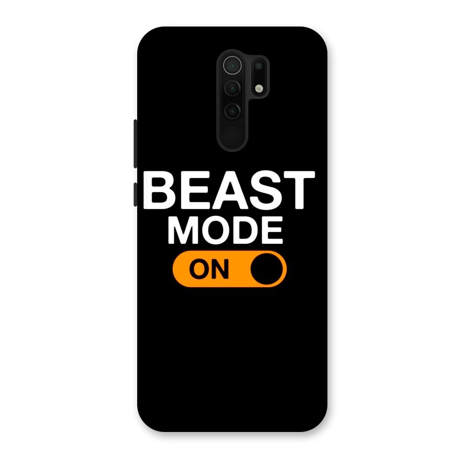 Beast Mode Switched On Back Case for Redmi 9 Prime