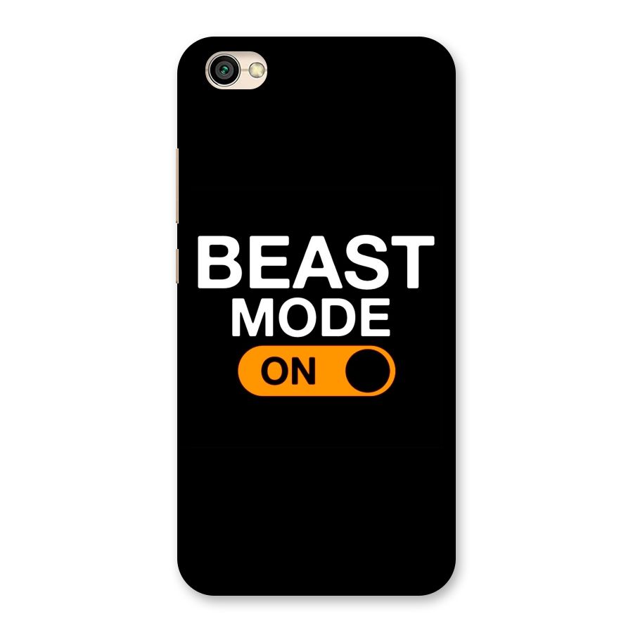 Beast Mode Switched On Back Case for Redmi Y1 Lite