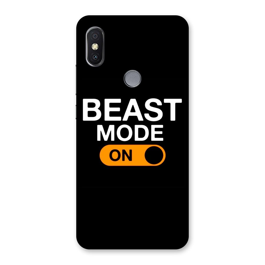 Beast Mode Switched On Back Case for Redmi Y2