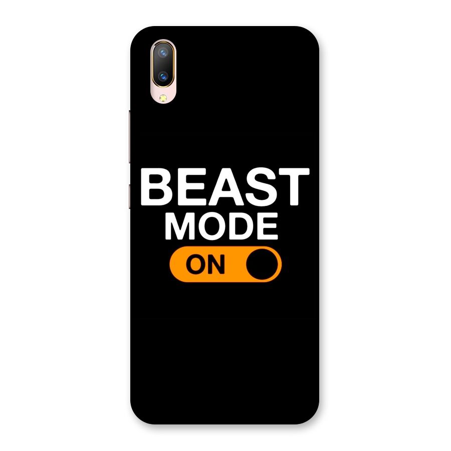 Beast Mode Switched On Back Case for Vivo V11 Pro