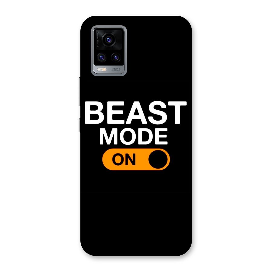 Beast Mode Switched On Back Case for Vivo V20