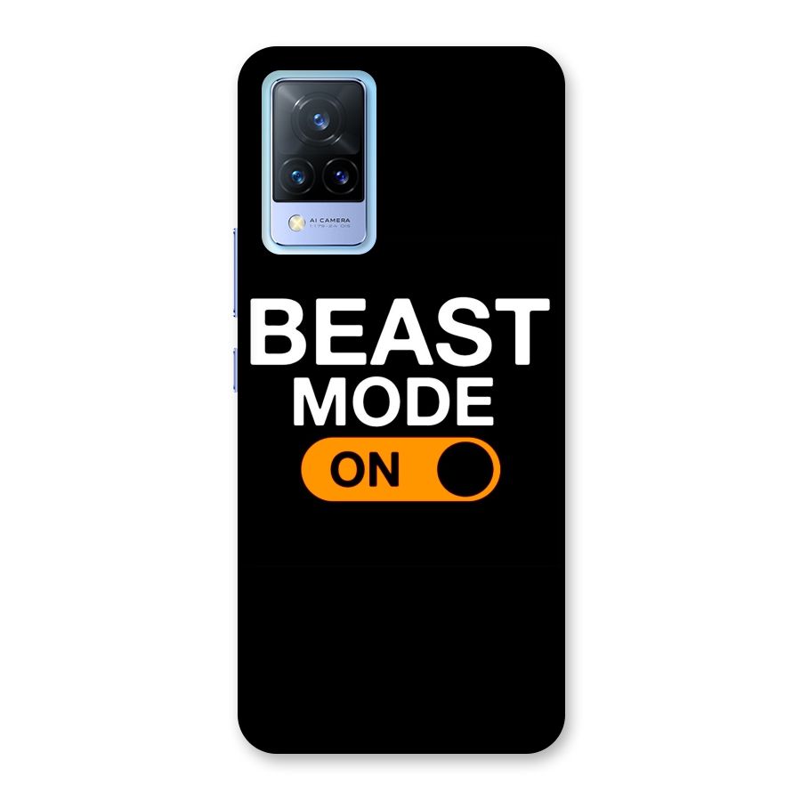 Beast Mode Switched On Back Case for Vivo V21 5G