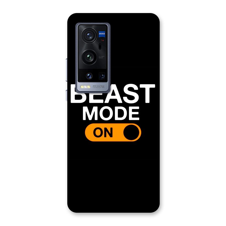 Beast Mode Switched On Back Case for Vivo X60 Pro Plus