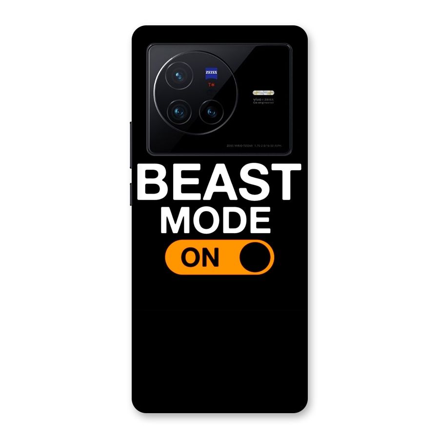 Beast Mode Switched On Back Case for Vivo X80