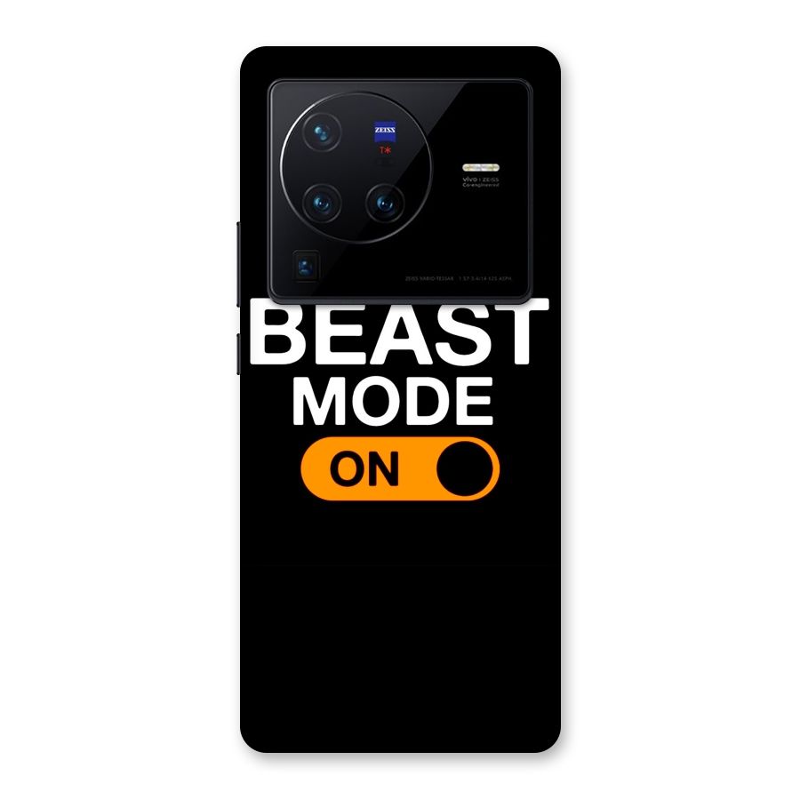 Beast Mode Switched On Back Case for Vivo X80 Pro