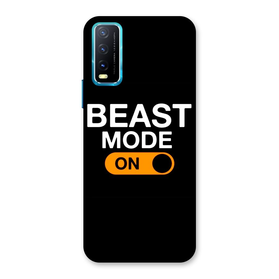 Beast Mode Switched On Back Case for Vivo Y20