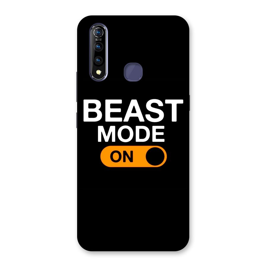 Beast Mode Switched On Back Case for Vivo Z1 Pro