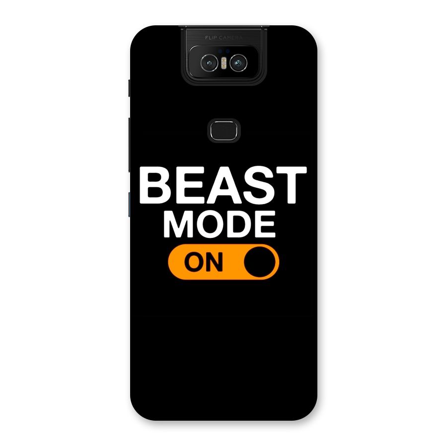 Beast Mode Switched On Back Case for Zenfone 6z