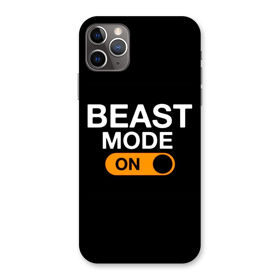 Beast Mode Switched On Back Case for iPhone 11 Pro Max