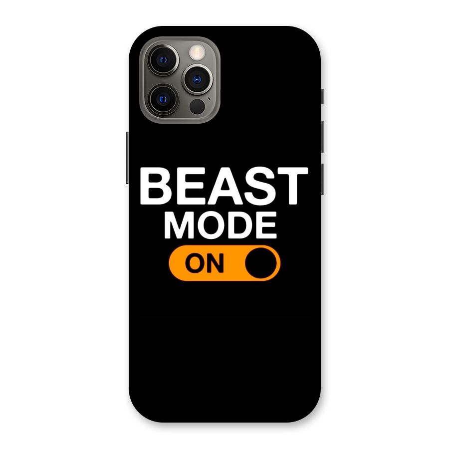 Beast Mode Switched On Back Case for iPhone 12 Pro