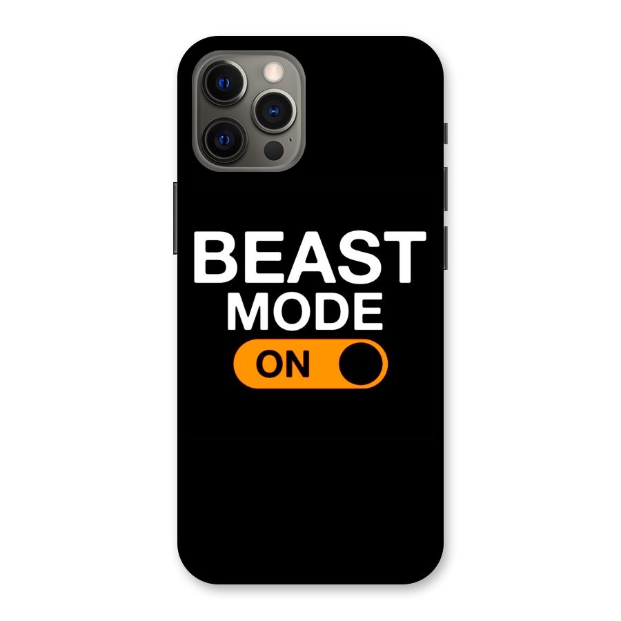 Beast Mode Switched On Back Case for iPhone 12 Pro Max