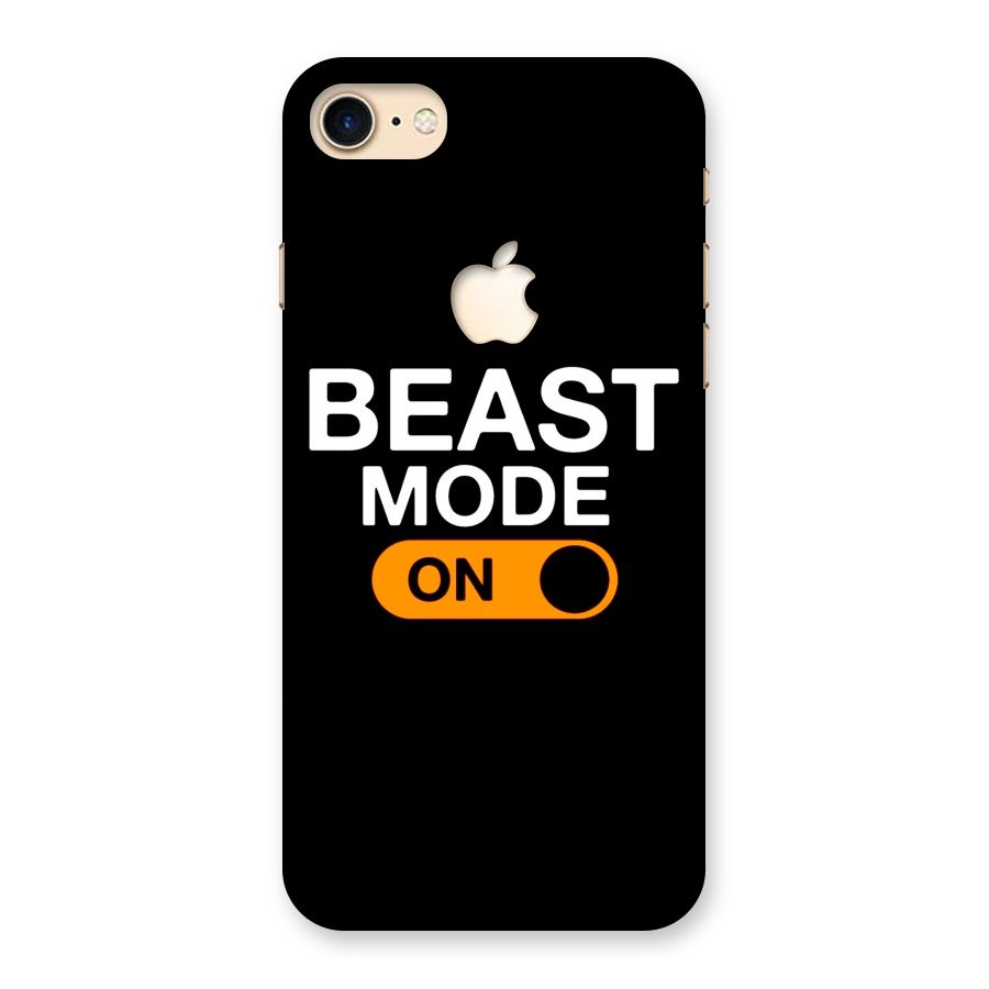 Beast Mode Switched On Back Case for iPhone 7 Apple Cut