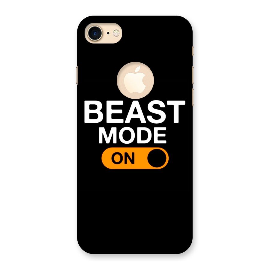 Beast Mode Switched On Back Case for iPhone 7 Logo Cut