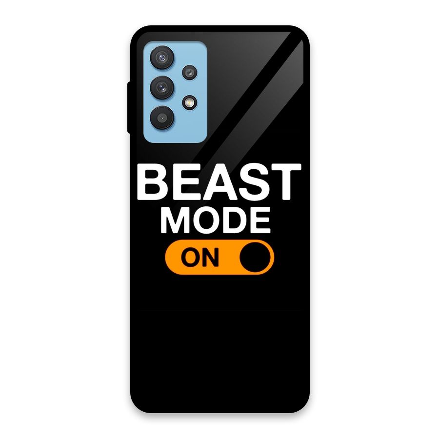 Beast Mode Switched On Glass Back Case for Galaxy M32 5G