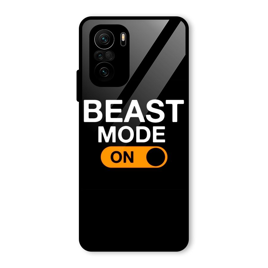 Beast Mode Switched On Glass Back Case for Mi 11X Pro