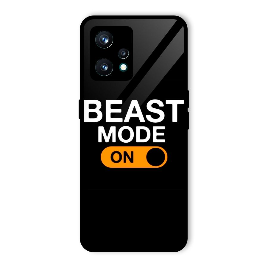 Beast Mode Switched On Glass Back Case for Realme 9 Pro Plus 5G