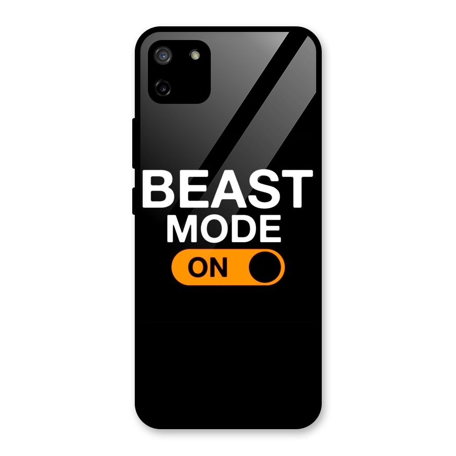 Beast Mode Switched On Glass Back Case for Realme C11