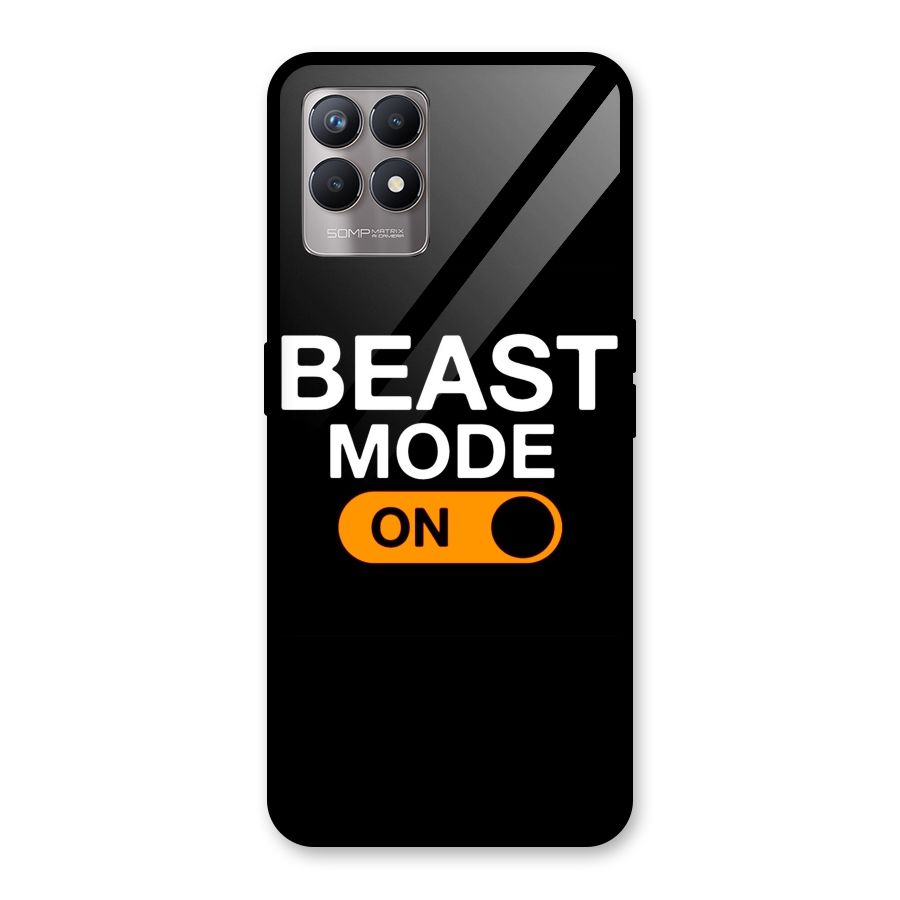 Beast Mode Switched On Glass Back Case for Realme Narzo 50