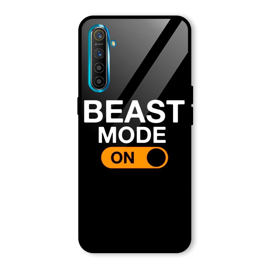 Beast Mode Switched On Glass Back Case for Realme XT