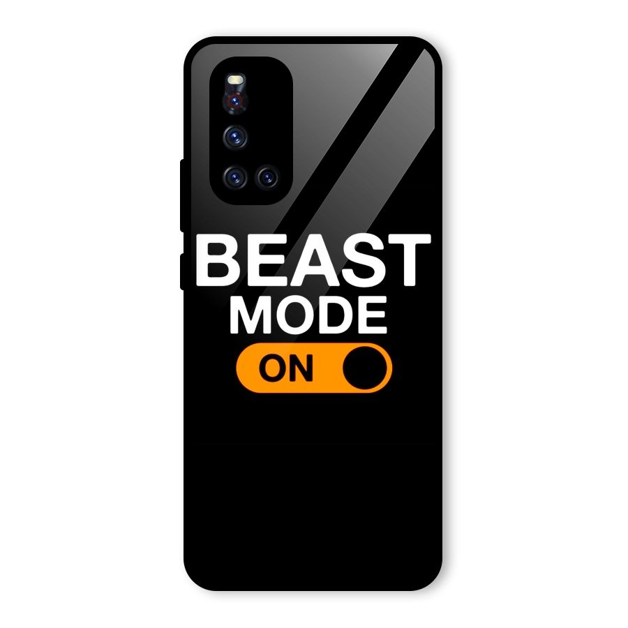 Beast Mode Switched On Glass Back Case for Vivo V19