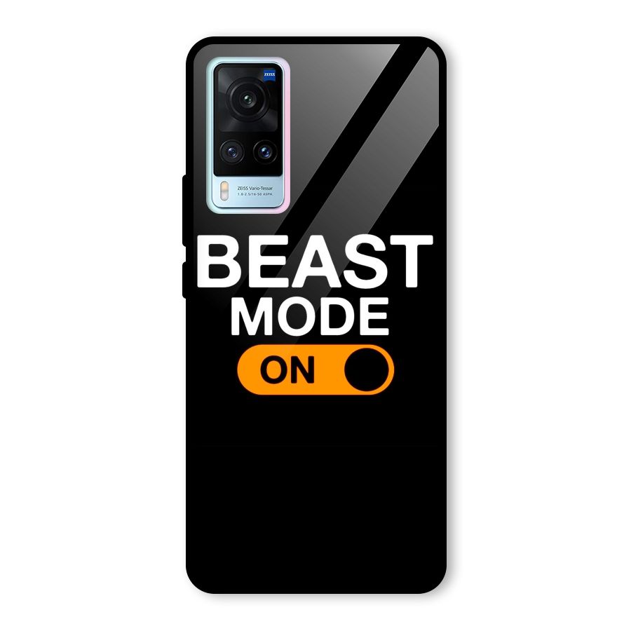 Beast Mode Switched On Glass Back Case for Vivo X60