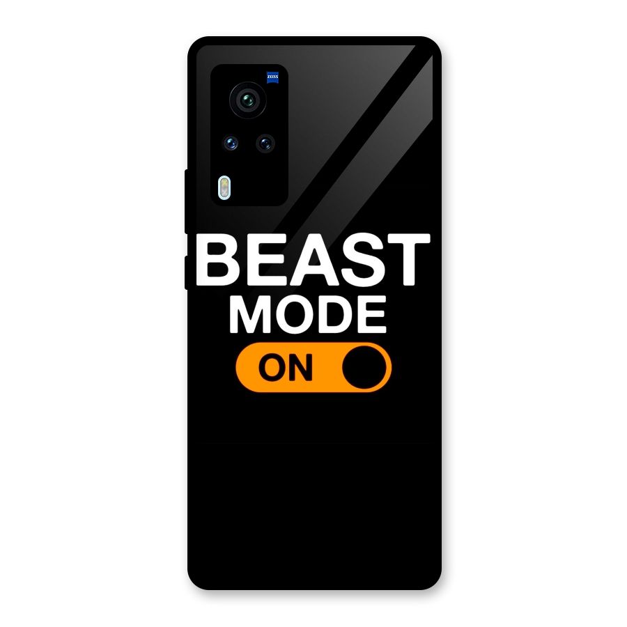 Beast Mode Switched On Glass Back Case for Vivo X60 Pro