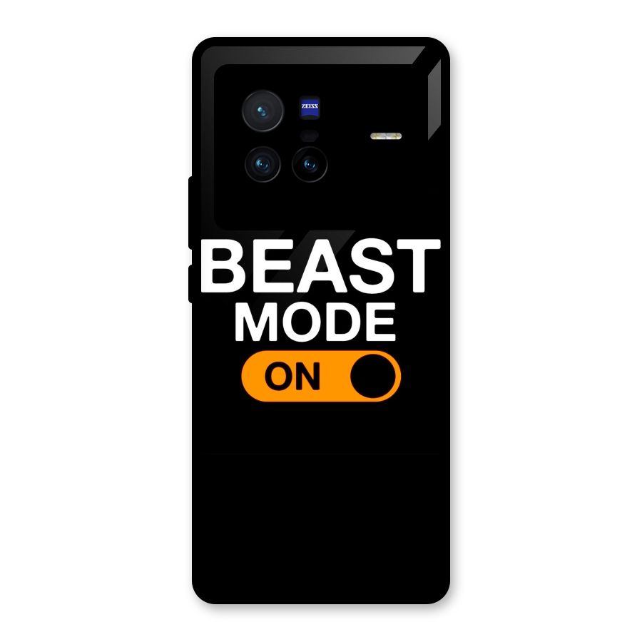 Beast Mode Switched On Glass Back Case for Vivo X80