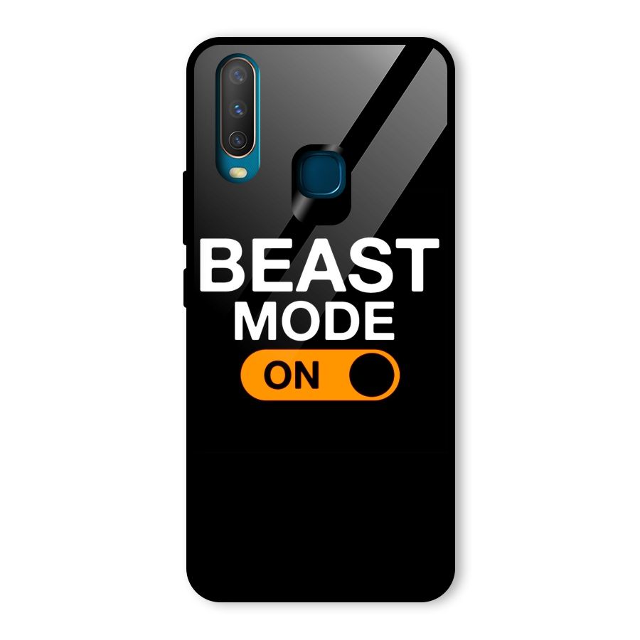 Beast Mode Switched On Glass Back Case for Vivo Y15