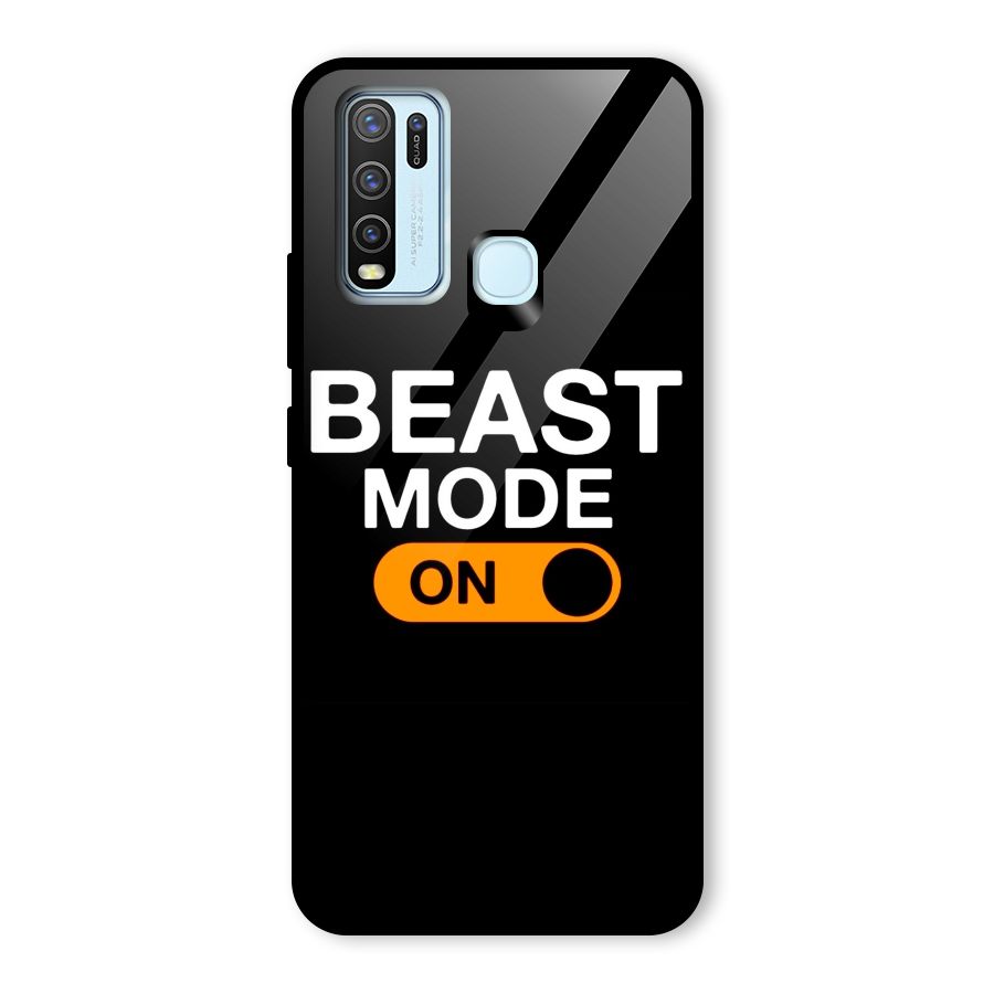 Beast Mode Switched On Glass Back Case for Vivo Y50