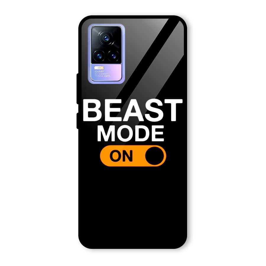 Beast Mode Switched On Glass Back Case for Vivo Y73