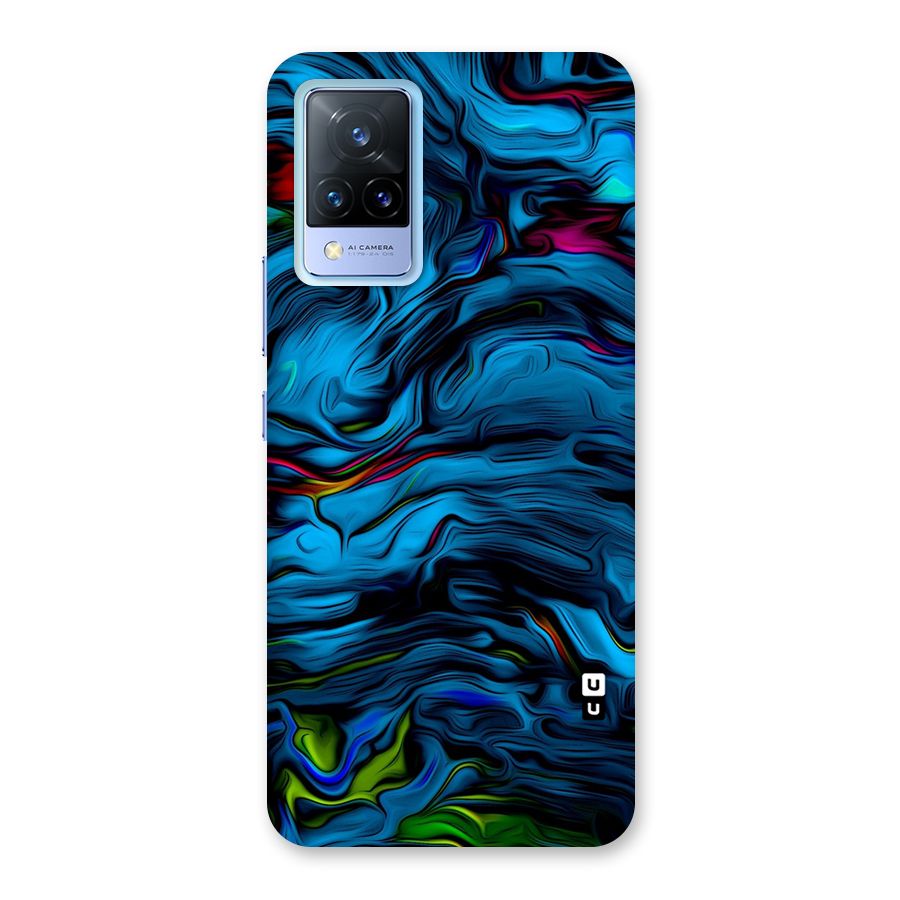 Beautiful Abstract Design Art Back Case for Vivo V21 5G