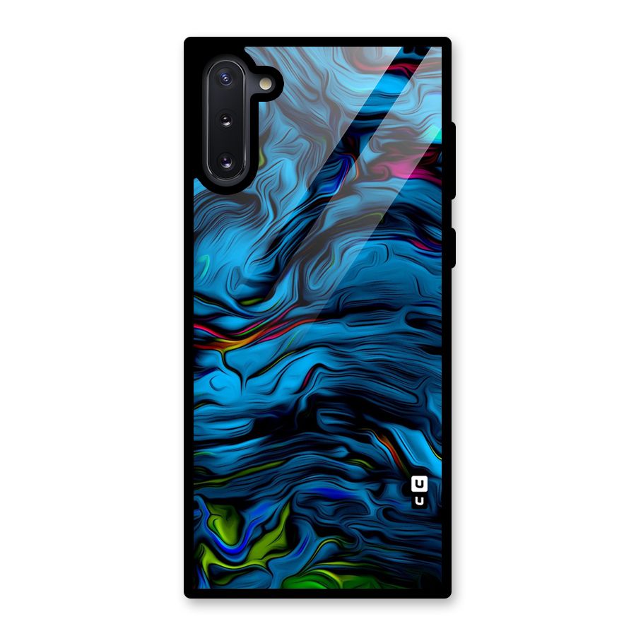 Beautiful Abstract Design Art Glass Back Case for Galaxy Note 10