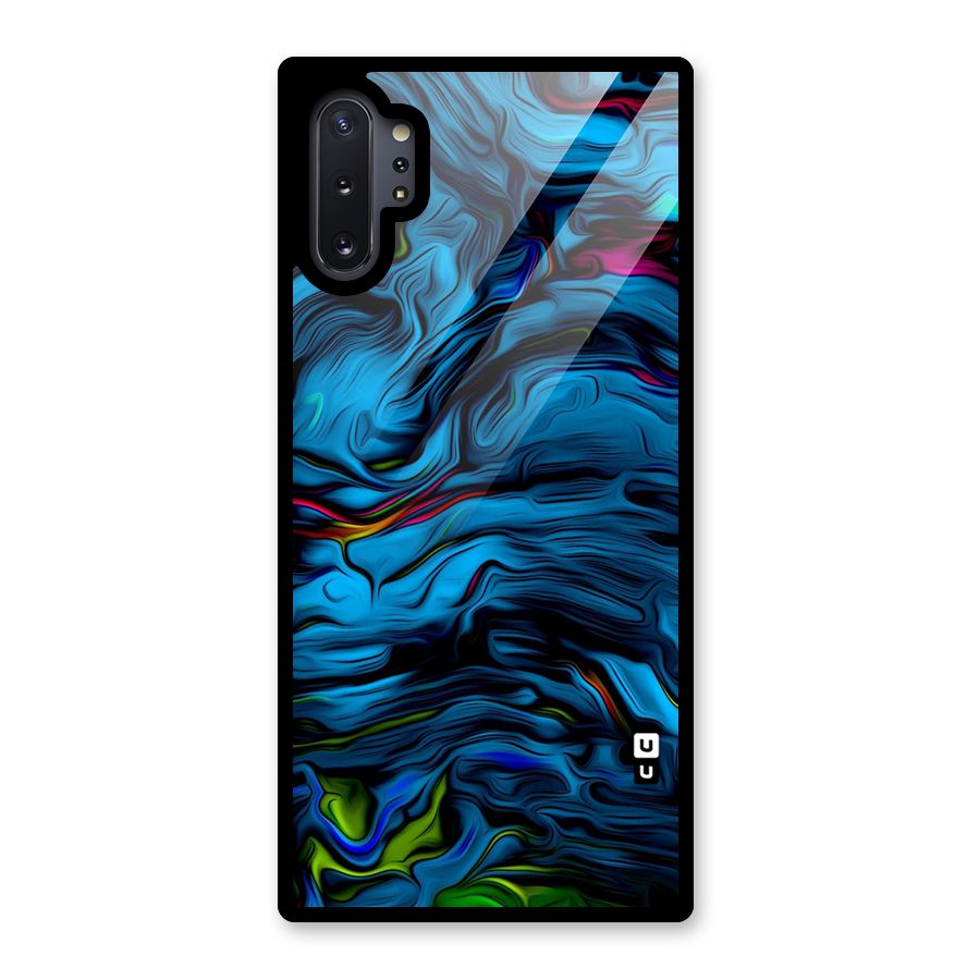 Beautiful Abstract Design Art Glass Back Case for Galaxy Note 10 Plus
