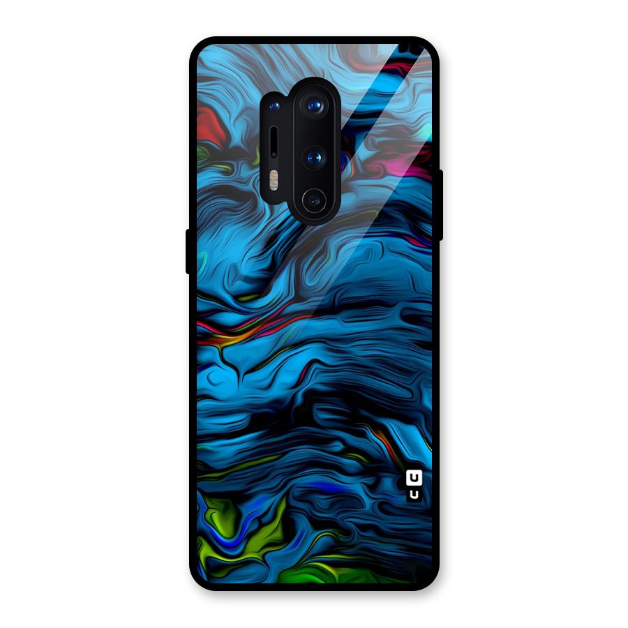 Beautiful Abstract Design Art Glass Back Case for OnePlus 8 Pro